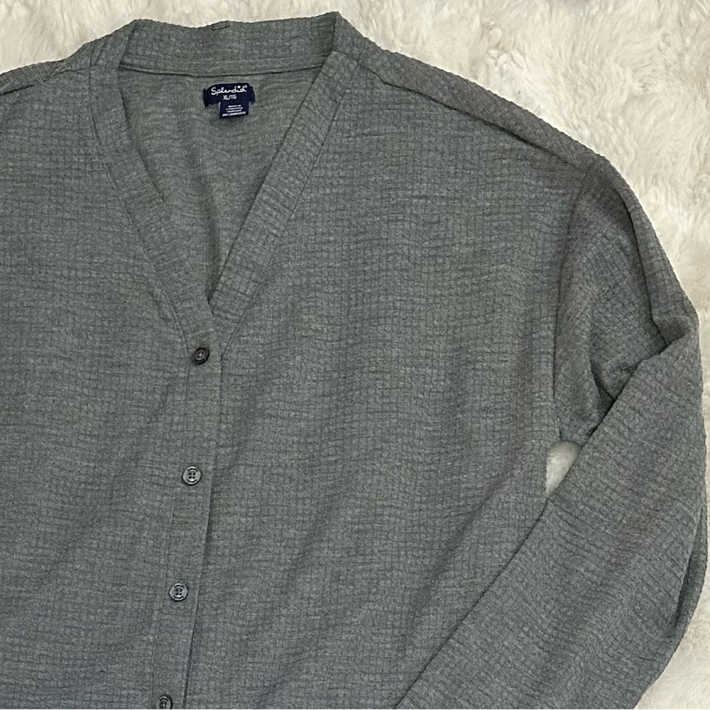 Splendid Gray Pyjamas Lounge Set - Picture 4 of 12